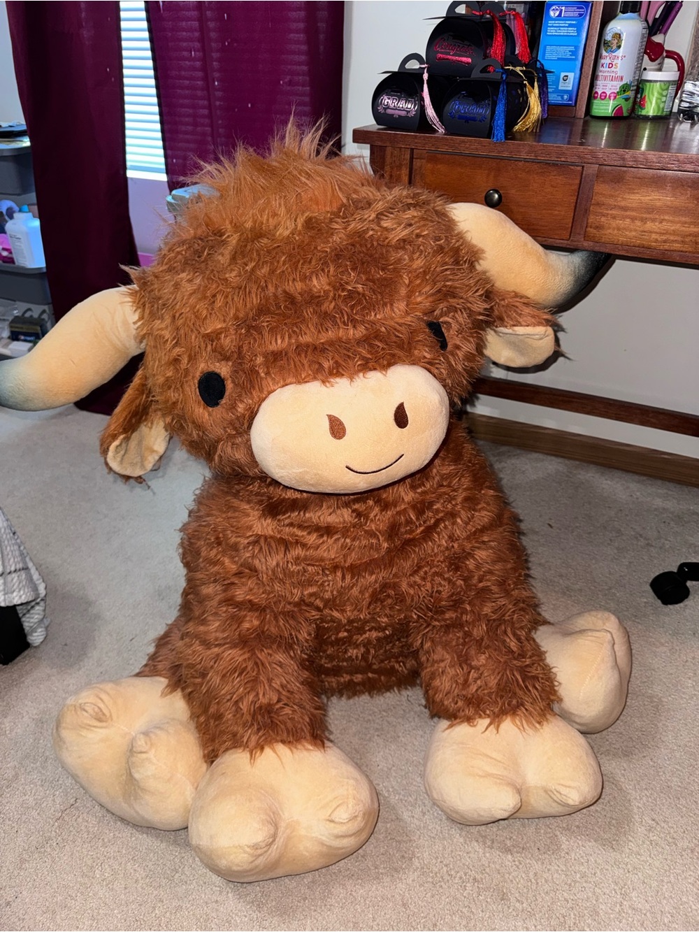 highland cow stuffie